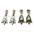 2014 Brand Vintage Gorgeous Party Crystal Water Drop Earrings Fashion Accessories For Women